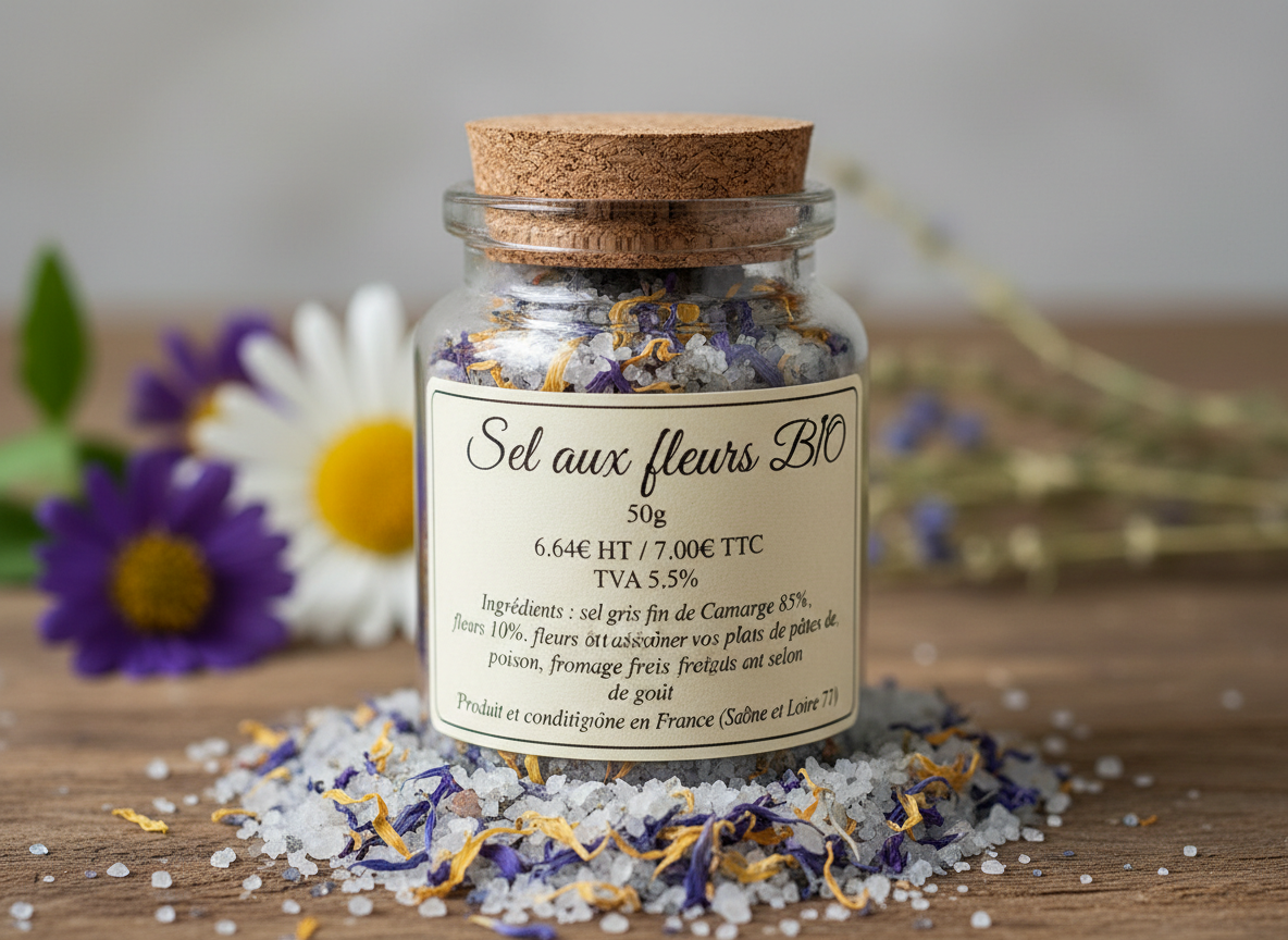 Sel aux fleurs BIO