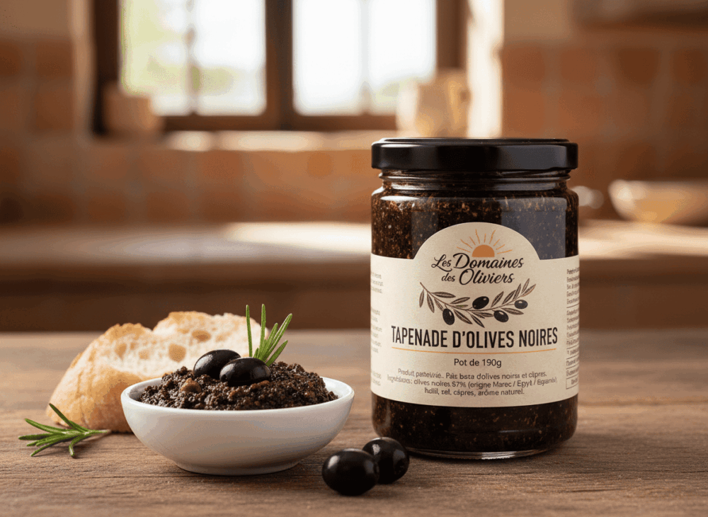 Tapenade d'olives noires