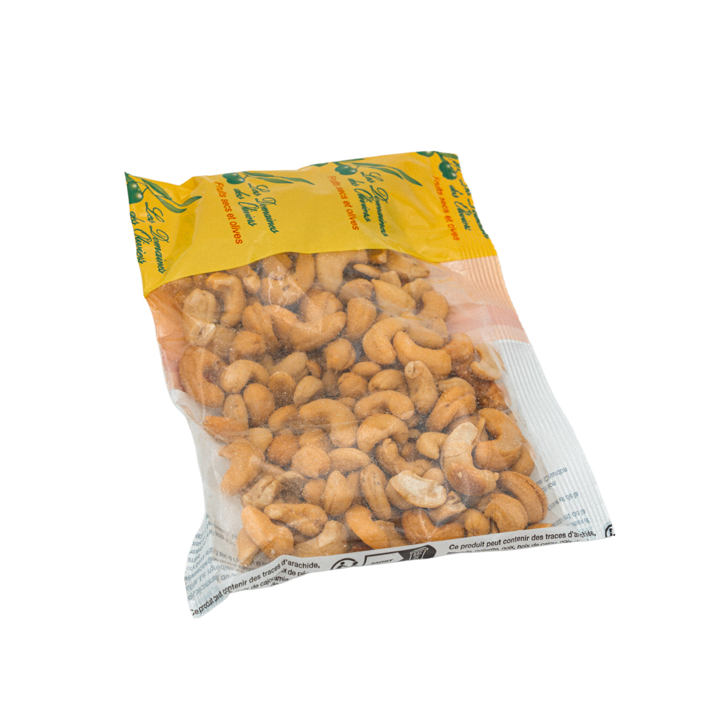 Noix de cajou frites salées
