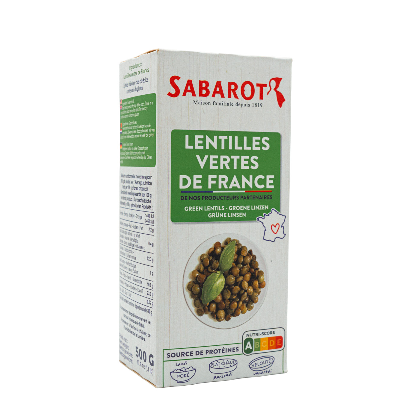 Lentilles Vertes